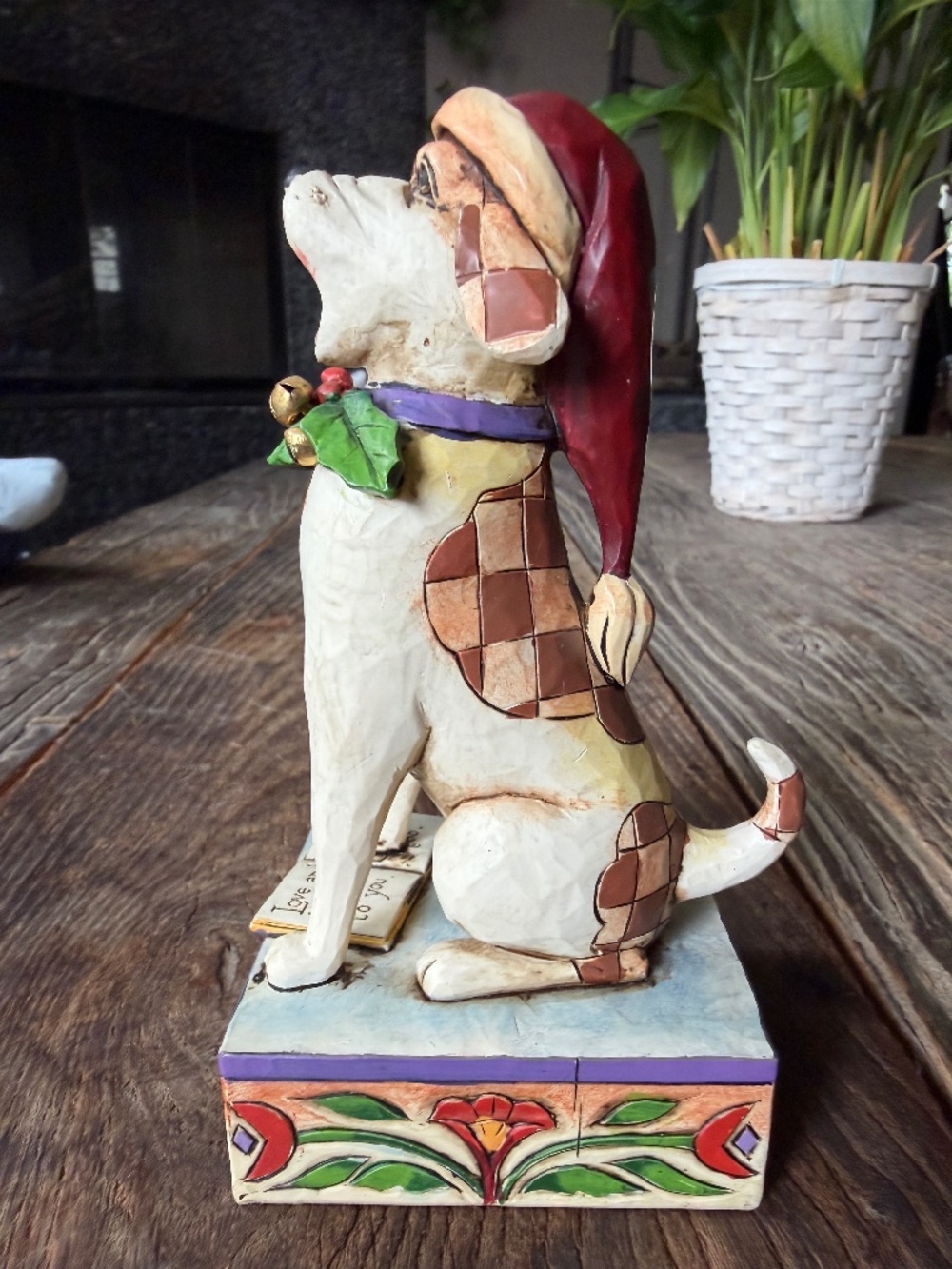 Jim Shore Heartwood Creek "Bark The Herald Angels Sing" #4007934 Christmas Dog